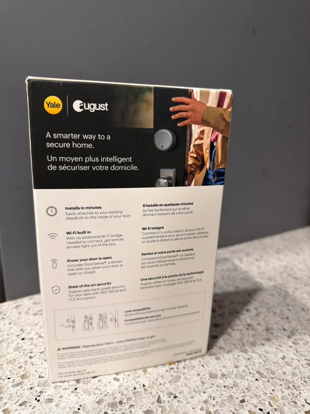 Yale August Wi-Fi Smart Lock (open box) image indicator(2)