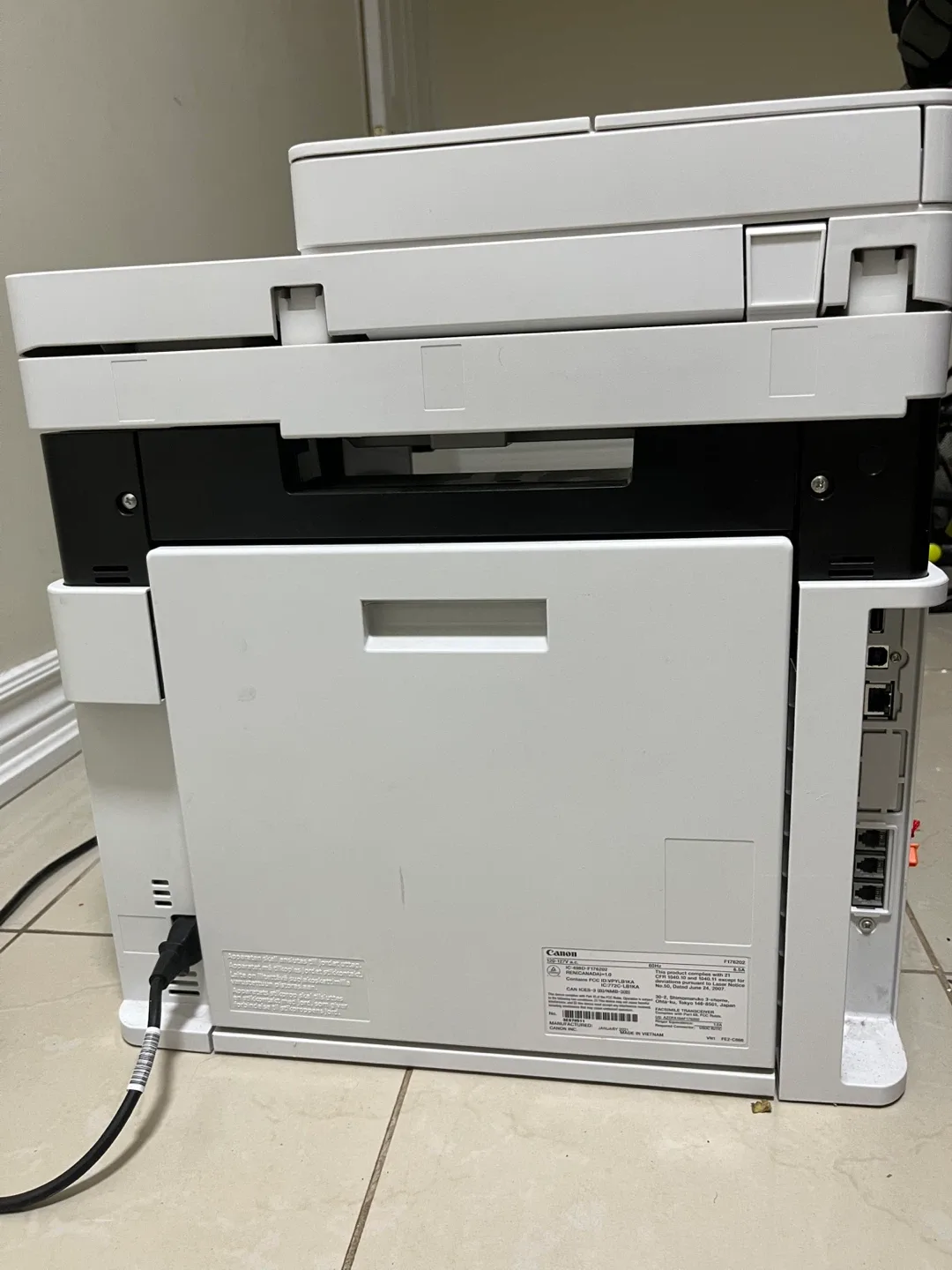 Canon color imageclass laser printer image indicator(4)