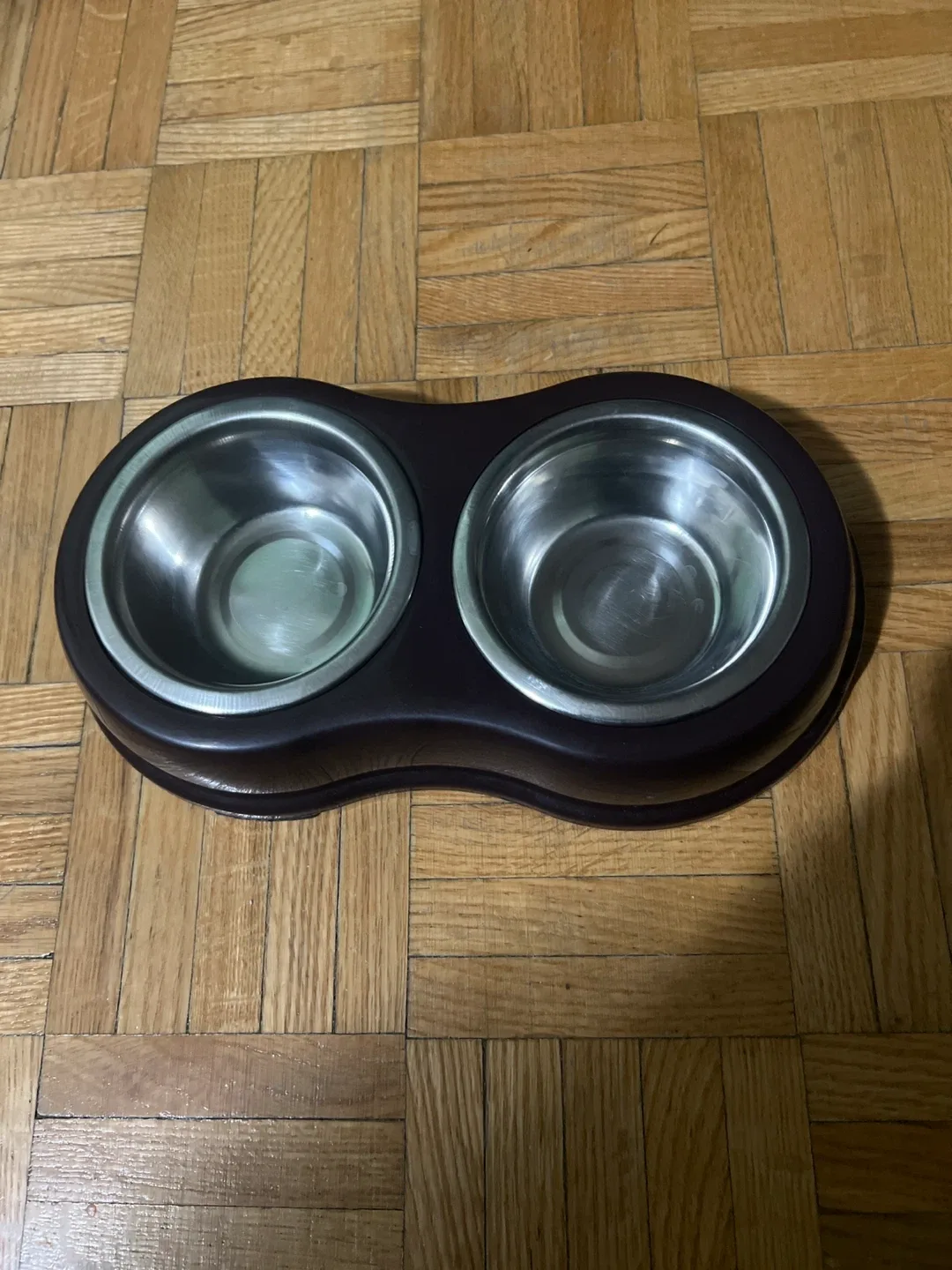 Double Pet Bowl - Brown image indicator(3)