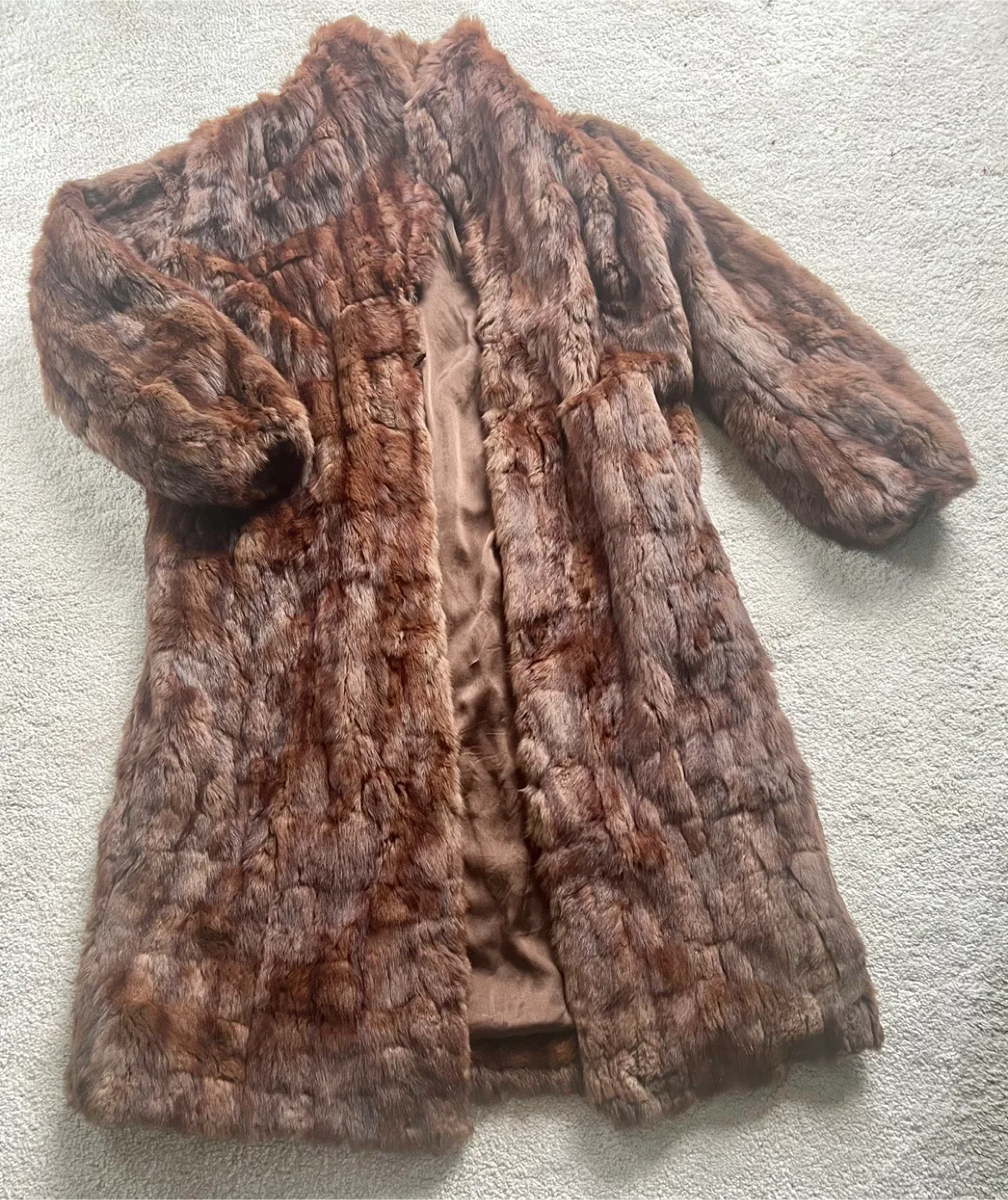 Vintage Brown Fur Coat image indicator(2)