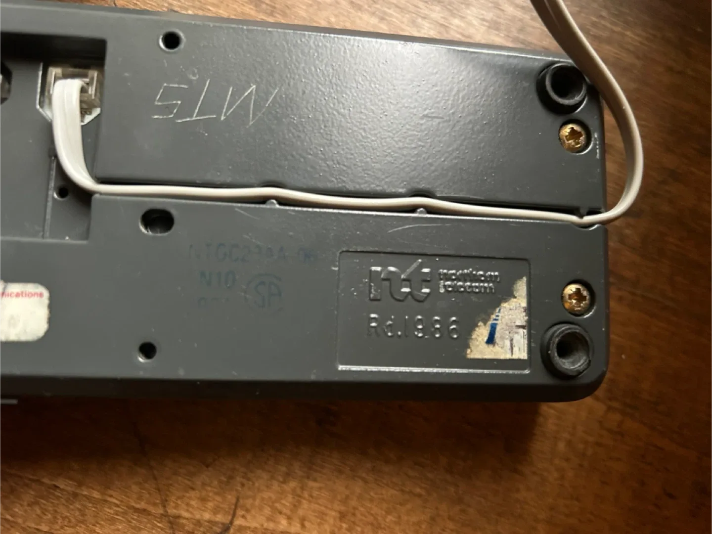 VTG mcm Northern Telecom touchtone silhouette Phone image indicator(6)