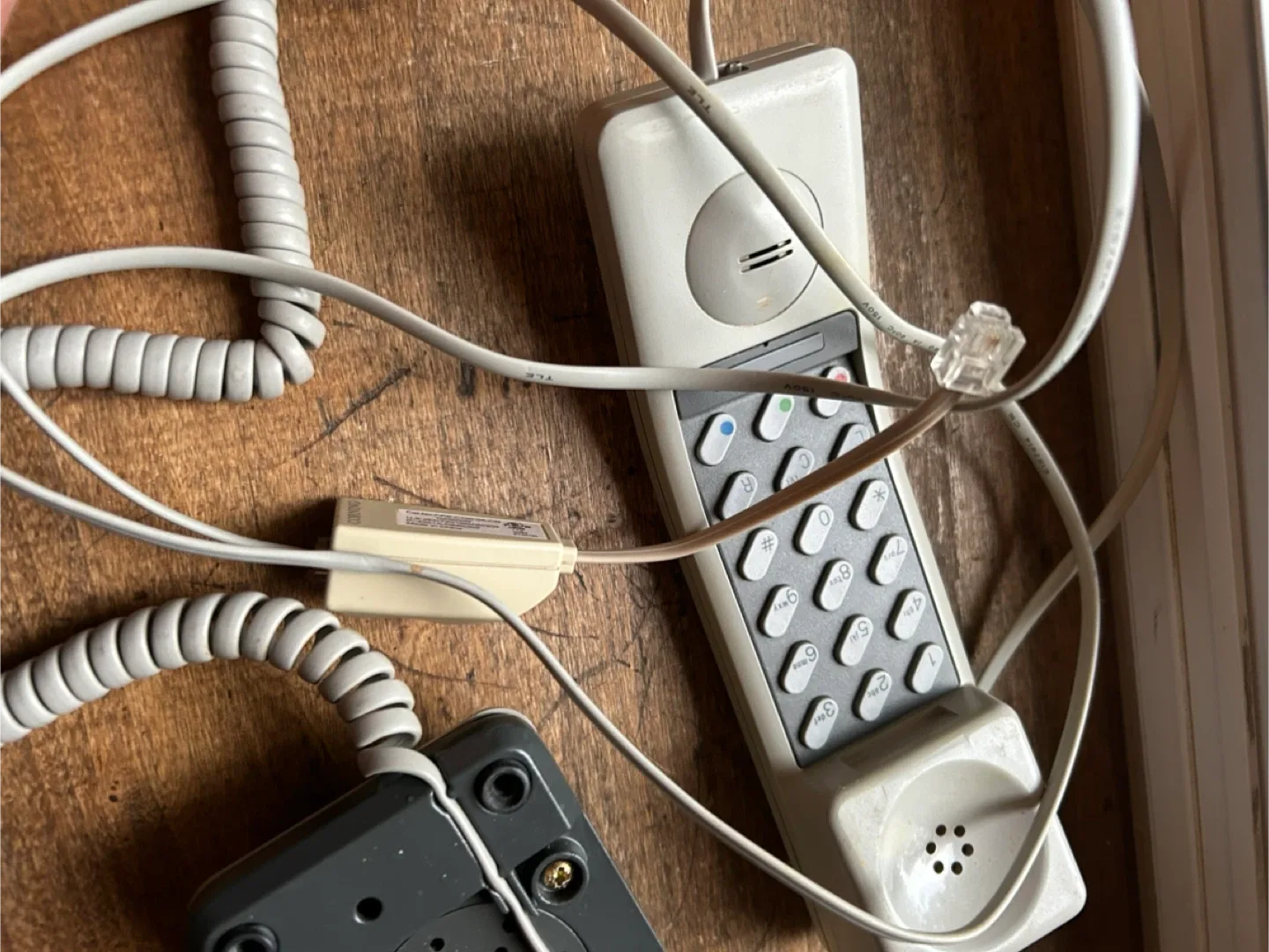 VTG mcm Northern Telecom touchtone silhouette Phone image indicator(8)