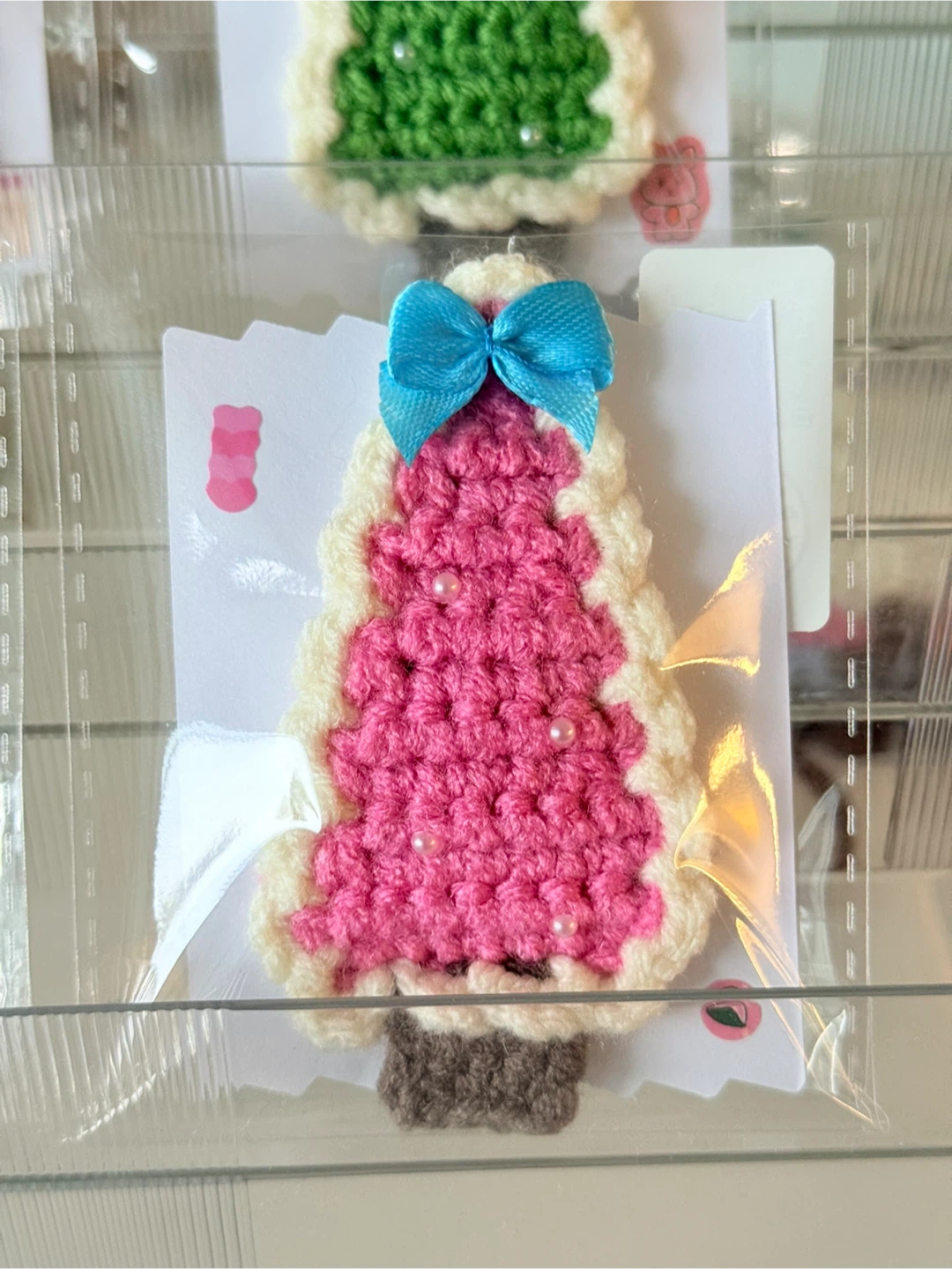 Christmas tree hair clips - photo 3