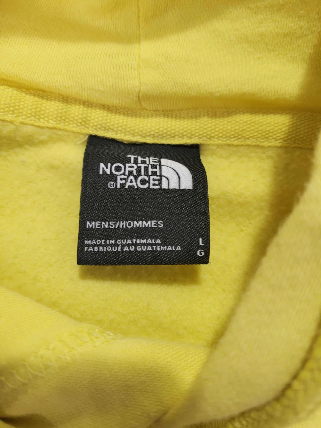 The North Face Yellow Hoodie - Size L - photo 4