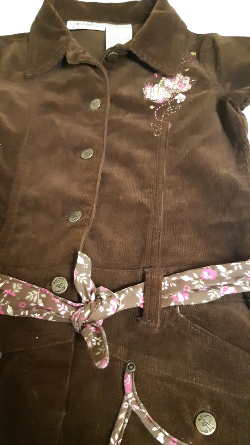 Courduroy Top 6 yr Old Girls Vintage image indicator(4)