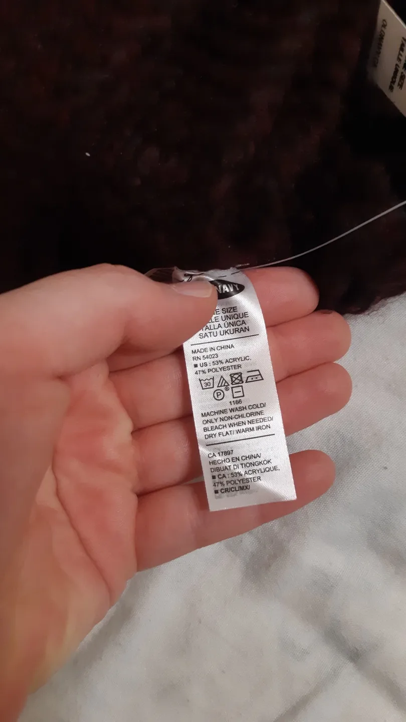 Wool Hooded Scarf Unworn image indicator(5)