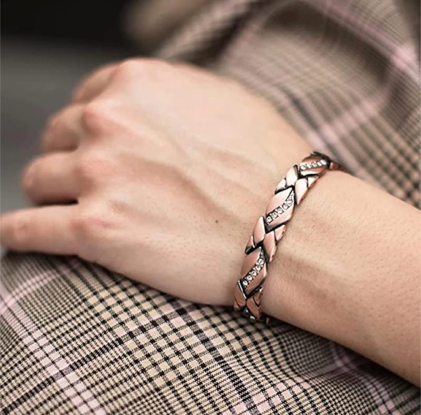 Copper Magnetic Therapy Bracelet - photo 4