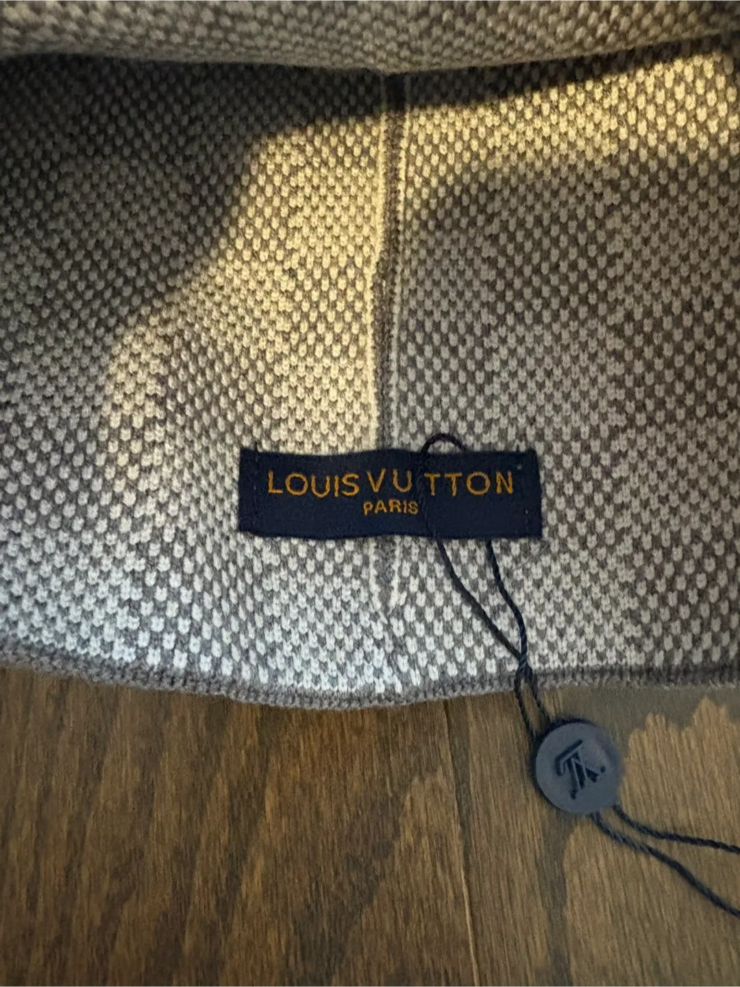 LV Grey Beanie image indicator(3)