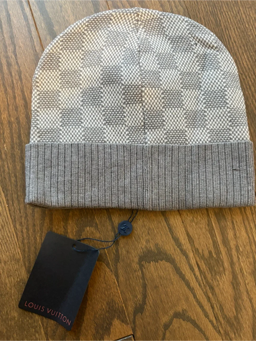 LV Grey Beanie image indicator(2)