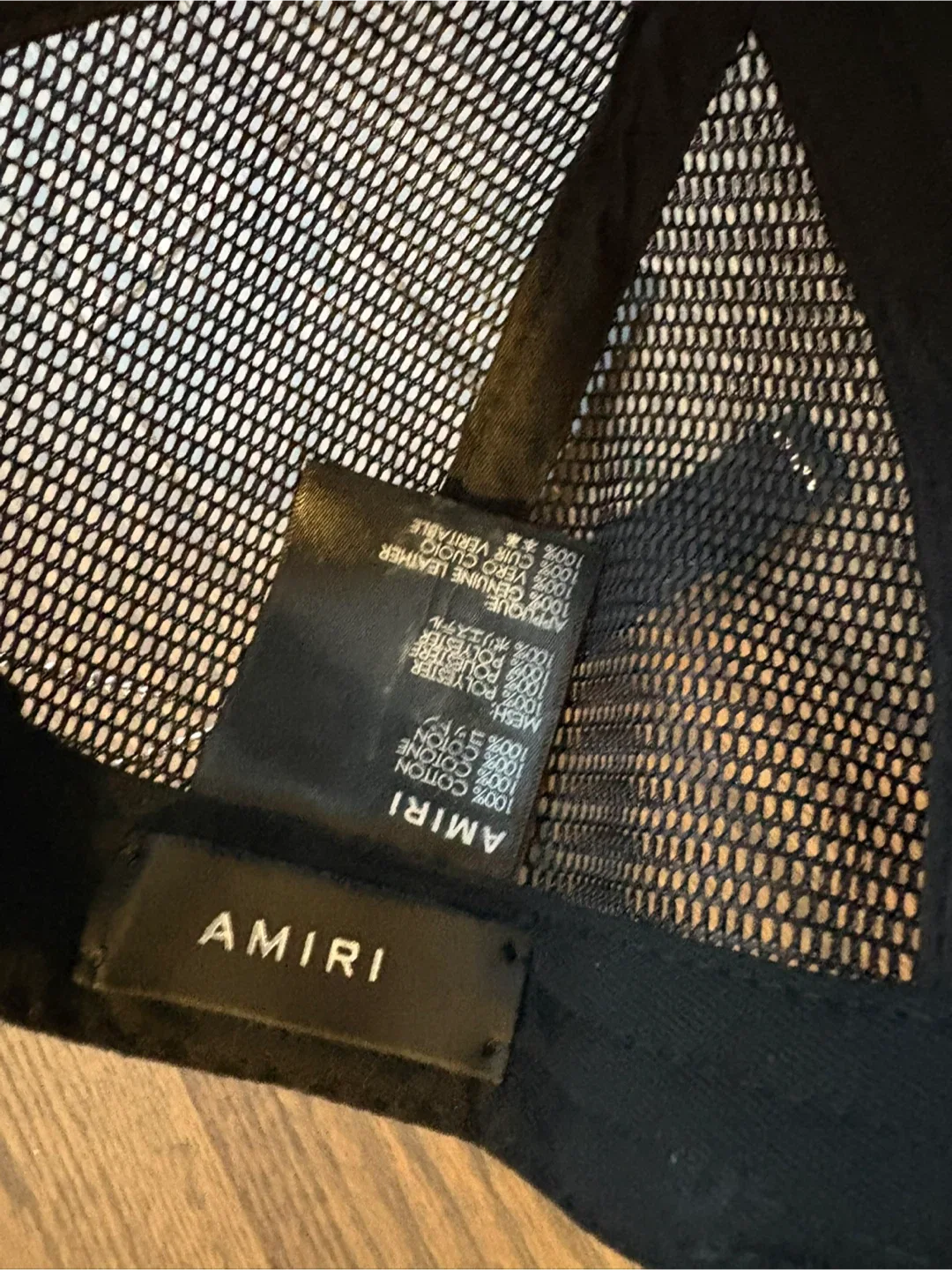 AMIRI Black Trucker Hat image indicator(3)