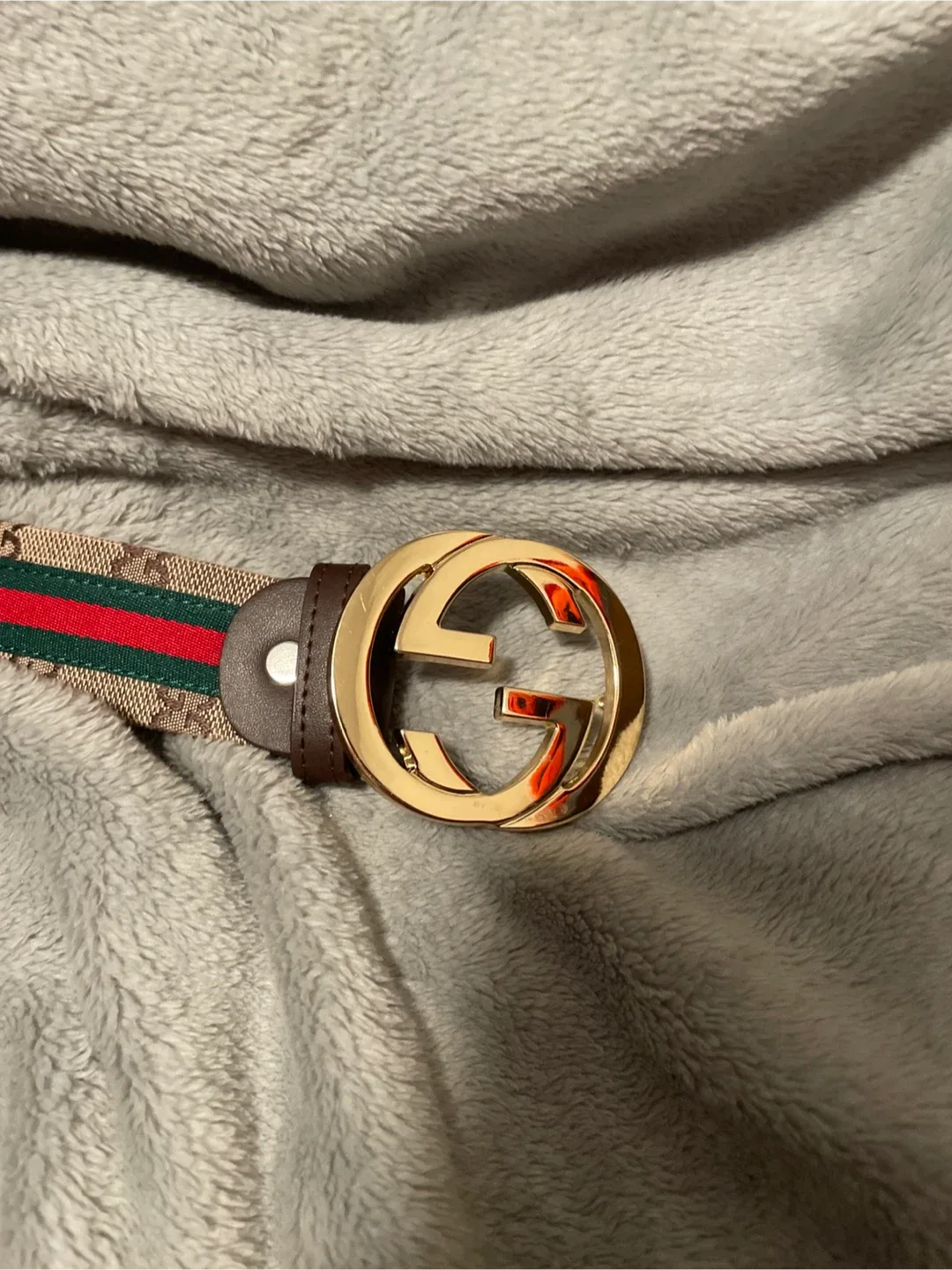 Gucci Belt with Gold Buckle image indicator(2)