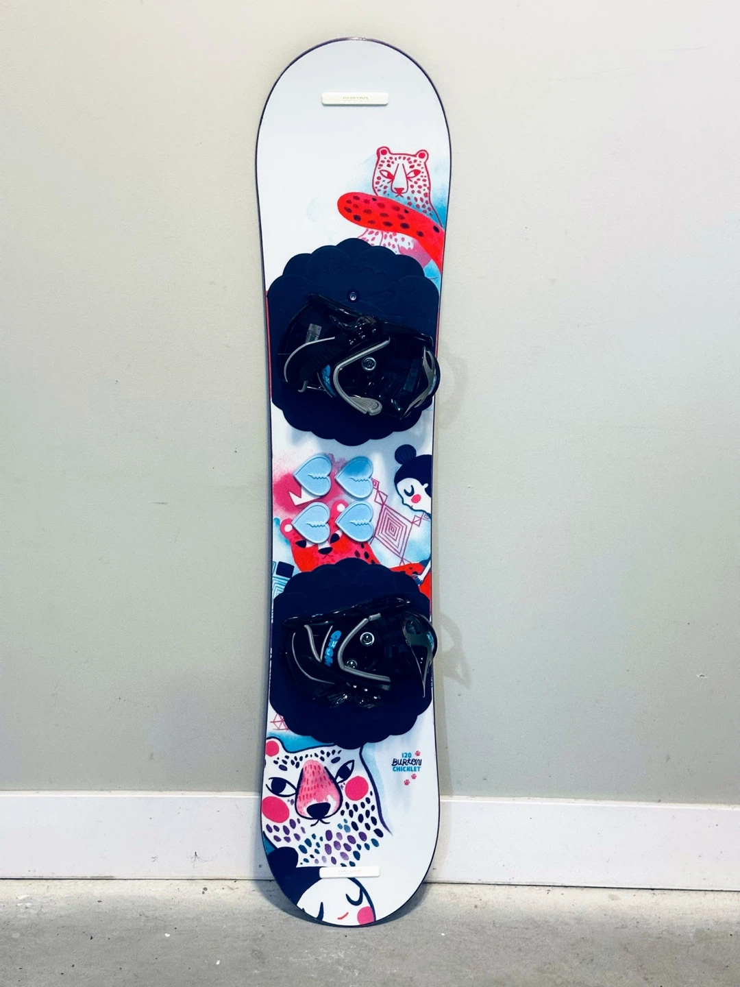 Burton Chicklet 120 Snowboard with Bindings