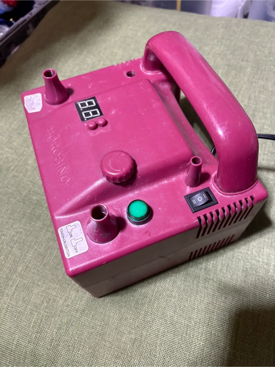 BOROSINO Electric Balloon Inflator Pump image indicator(2)