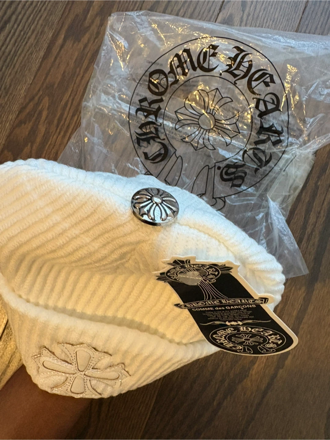 Chrome Hearts Beanie - White - photo 2