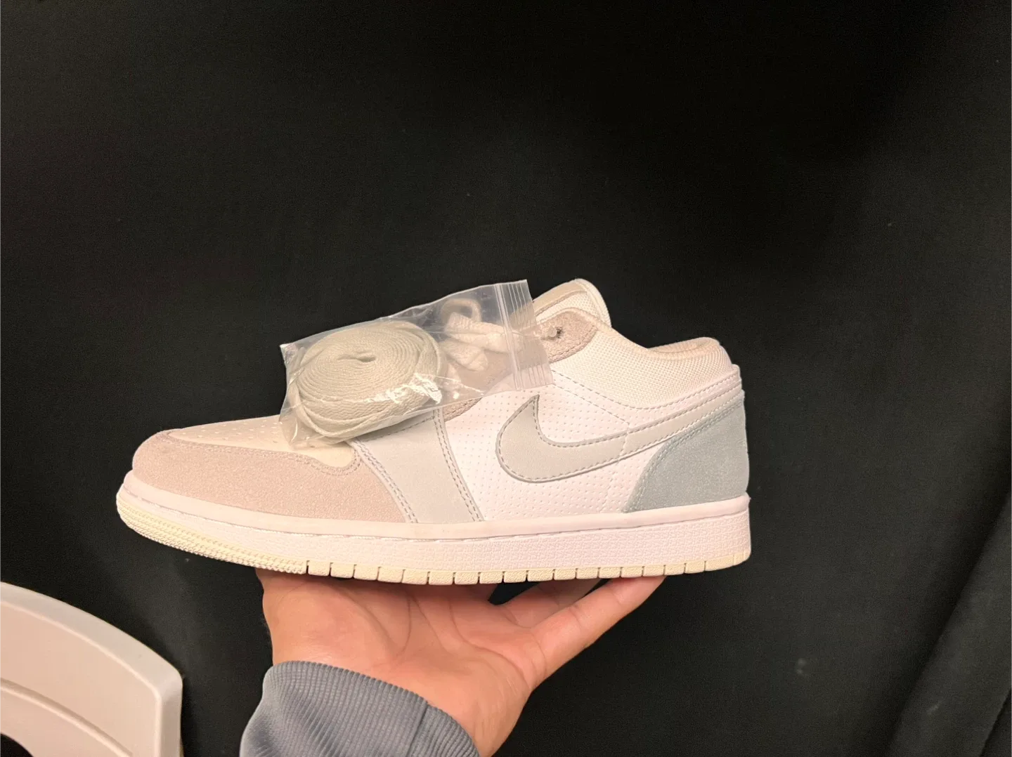 Nike Air Jordan 1 Low SE Light Iron Ore Size 9 image indicator(2)