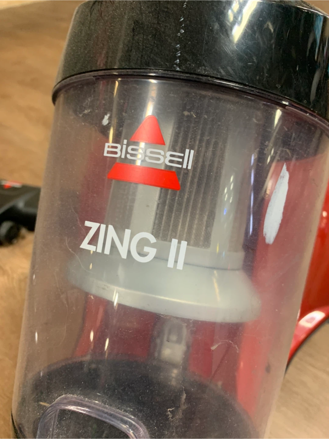 Bissell Zing II Bagless Canister Vacuum - Red - photo 2