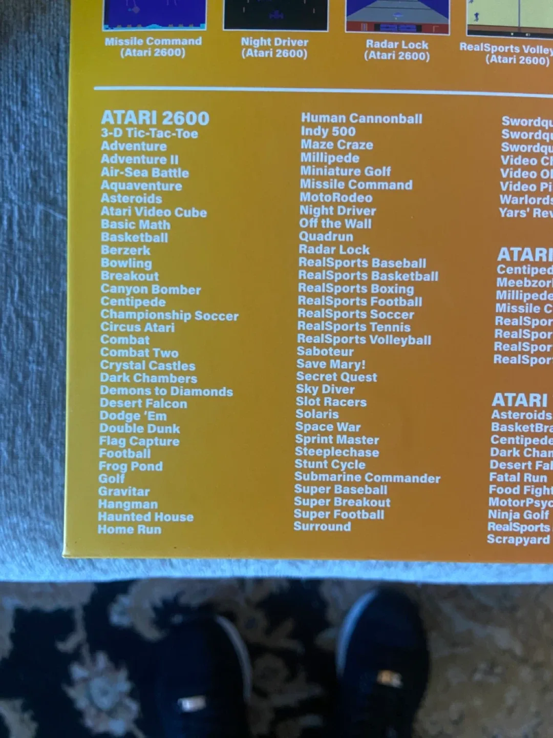 Atari Gamestation Go Portable Video Game System - New! image indicator(4)