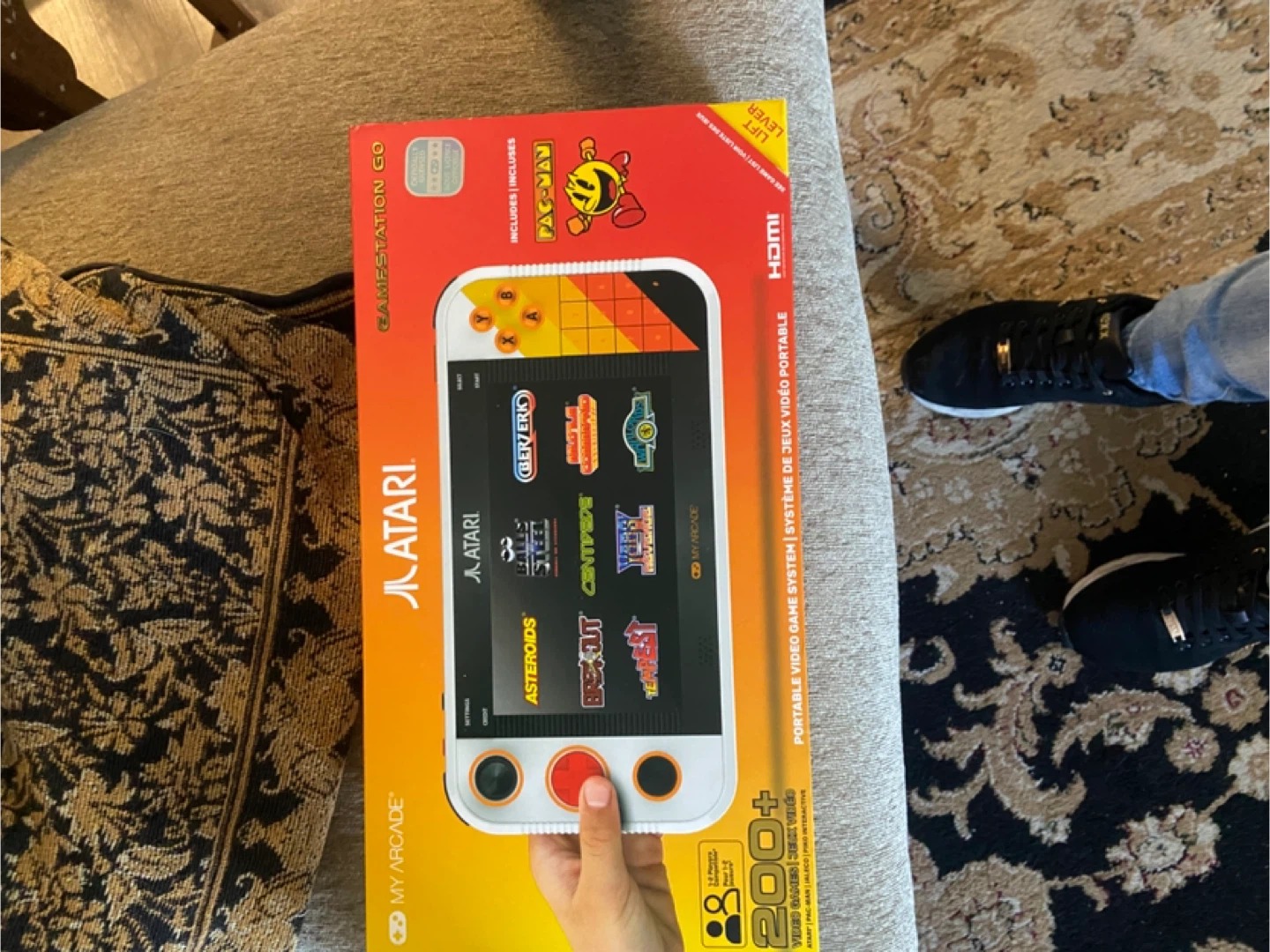 Atari Gamestation Go Portable Video Game System - New!