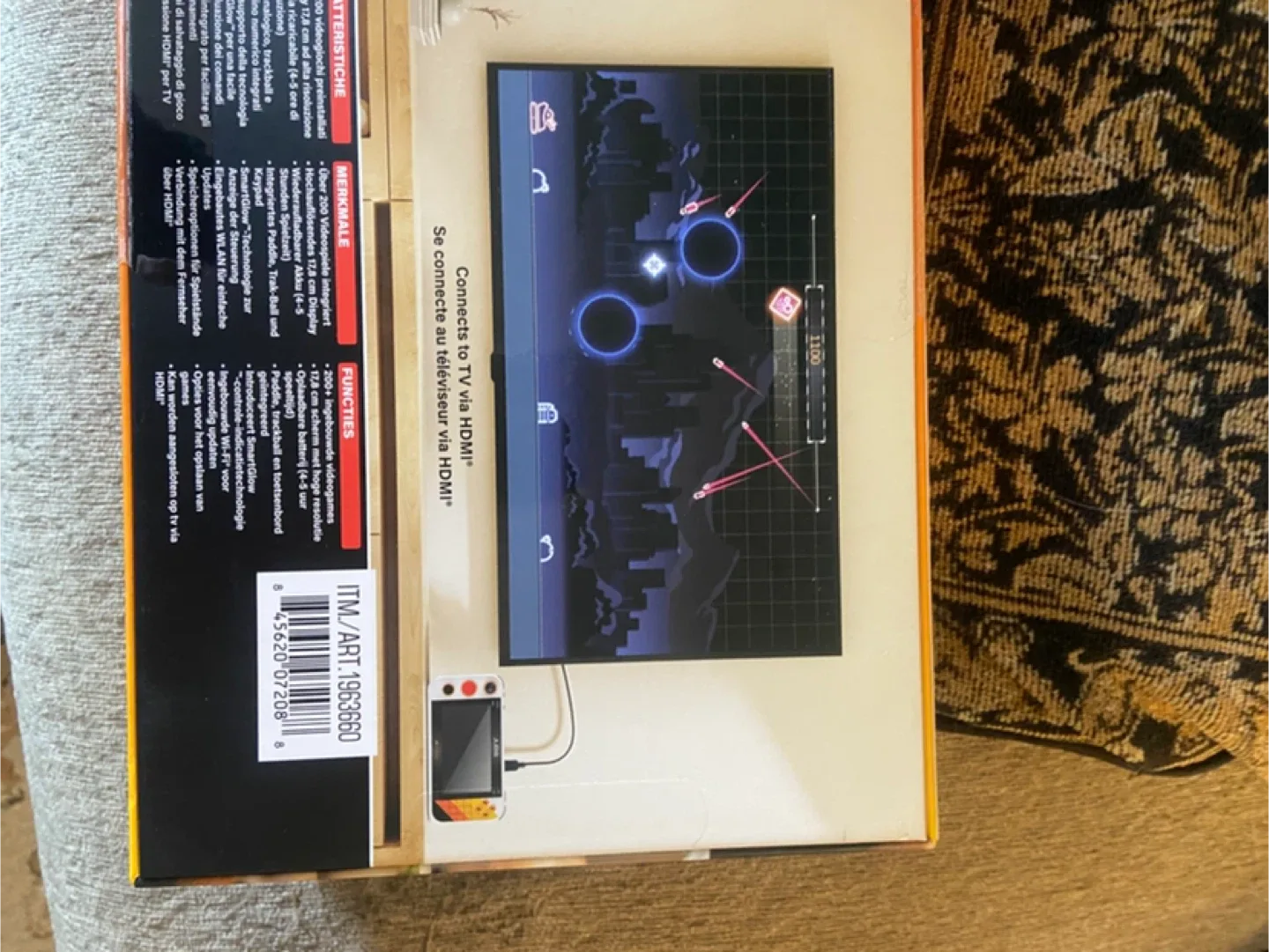 Atari Gamestation Go Portable Video Game System - New! image indicator(10)