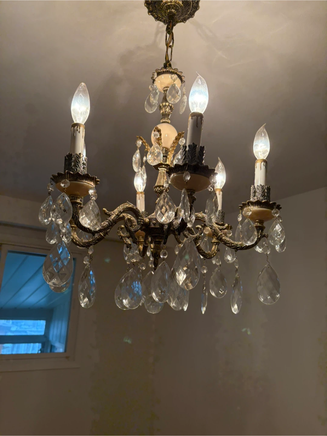 Vintage Crystal Chandelier - photo 2
