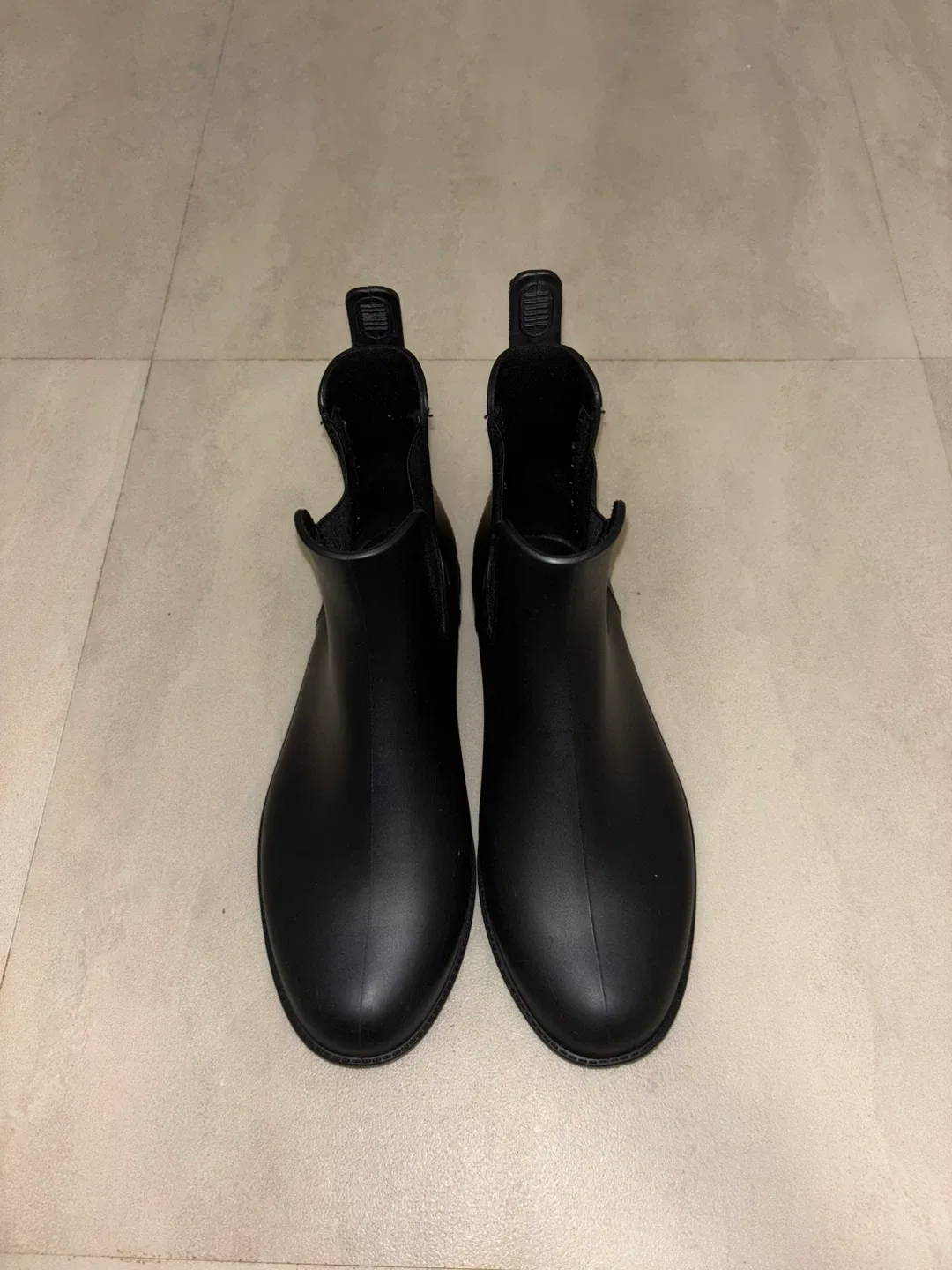 Black Rain Boots Size 7.5