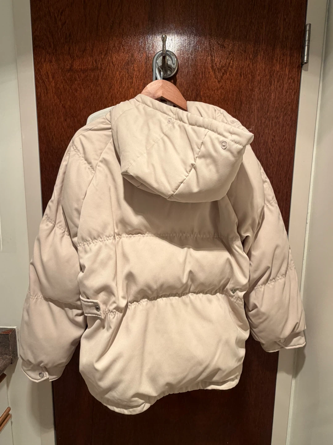 SHEIN Beige Puffer Jacket - Size L - photo 3