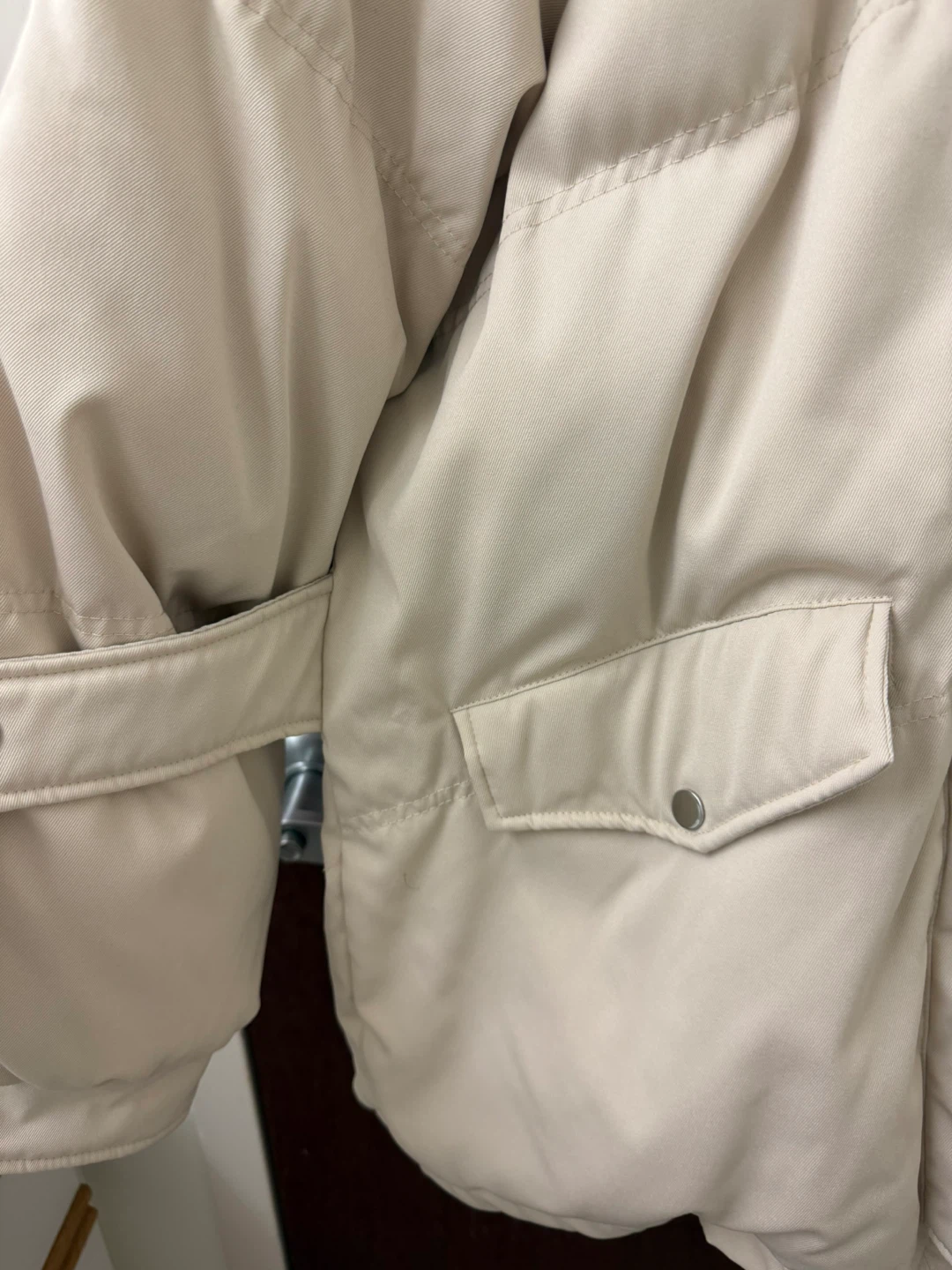 SHEIN Beige Puffer Jacket - Size L - photo 2