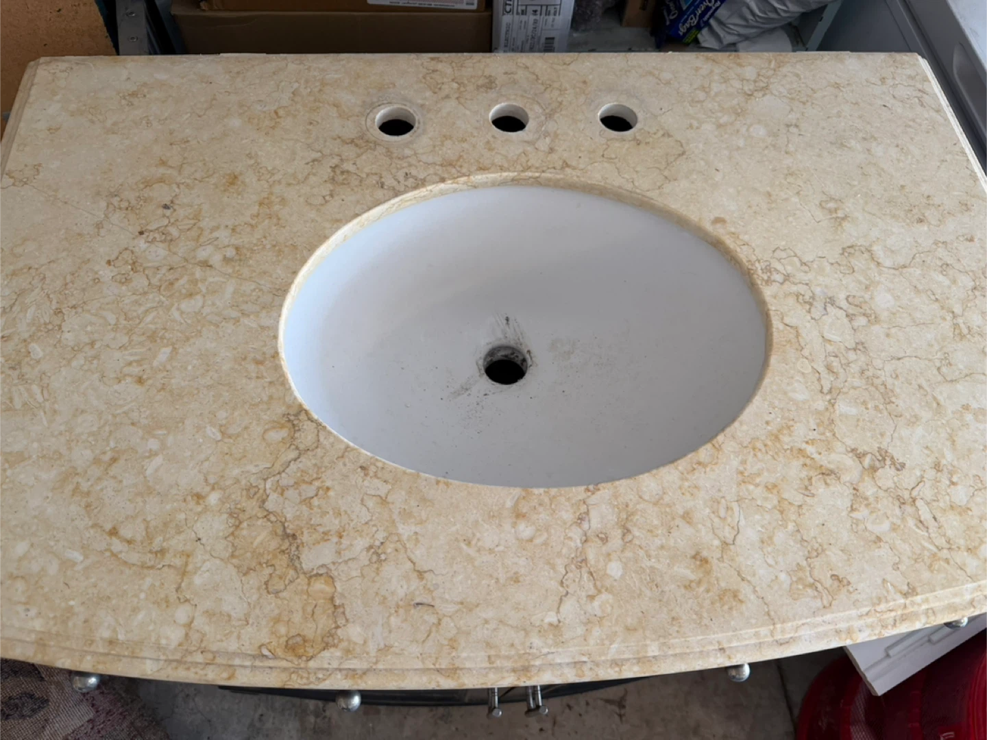 Bathroom Vanity with Marble Top - photo 2