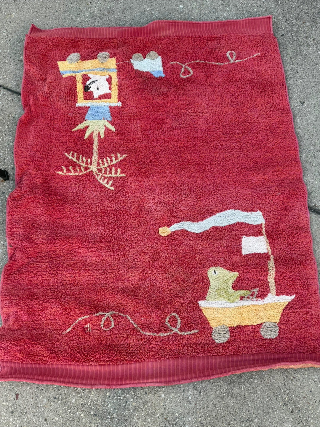 Potty kids barn Red rug - photo 3