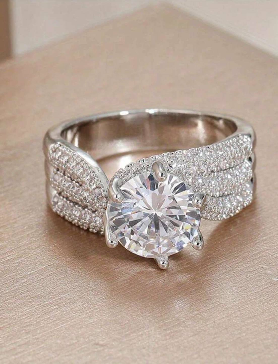 Silver Tone Fashion Ring - photo 2
