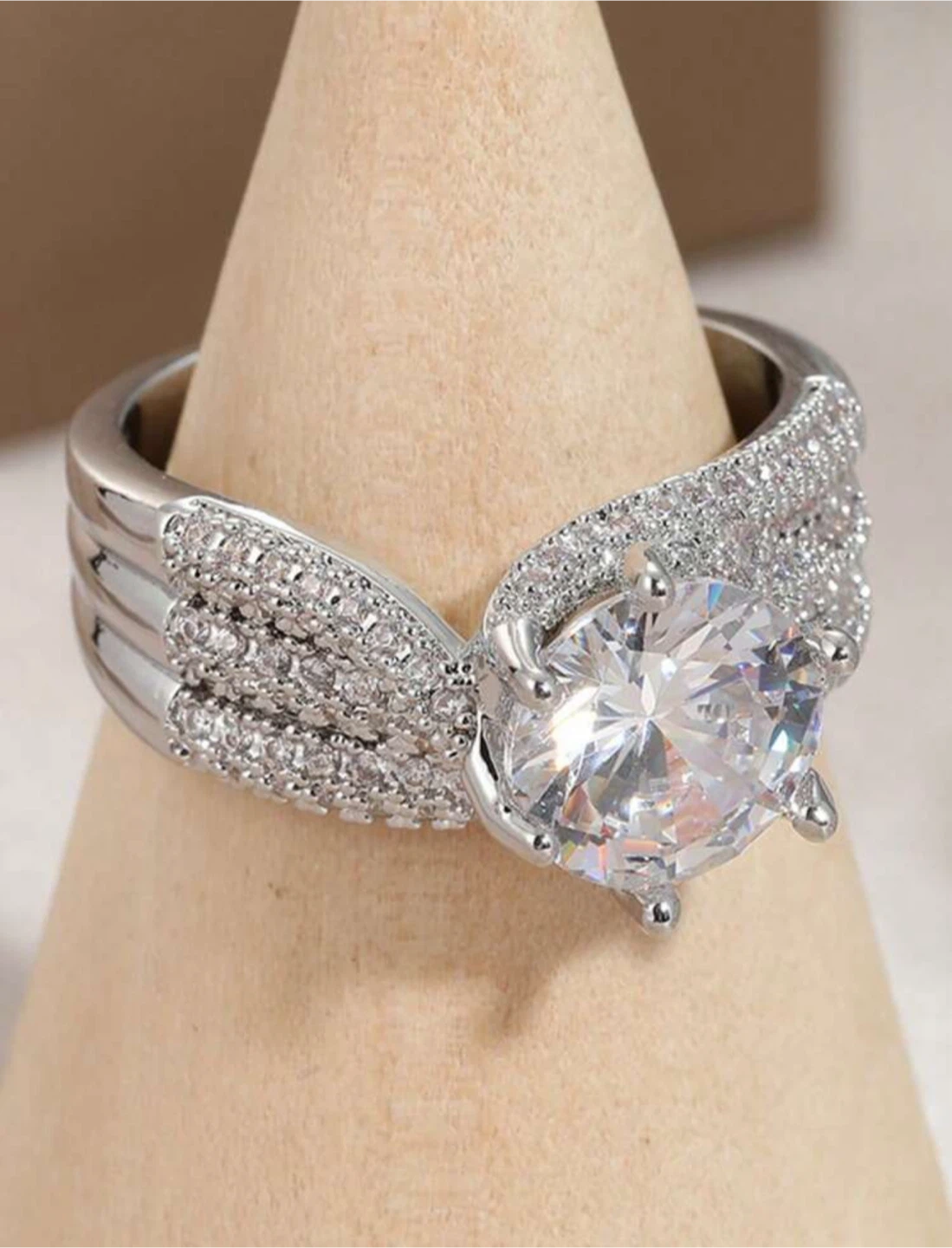 Silver Tone Fashion Ring - photo 3