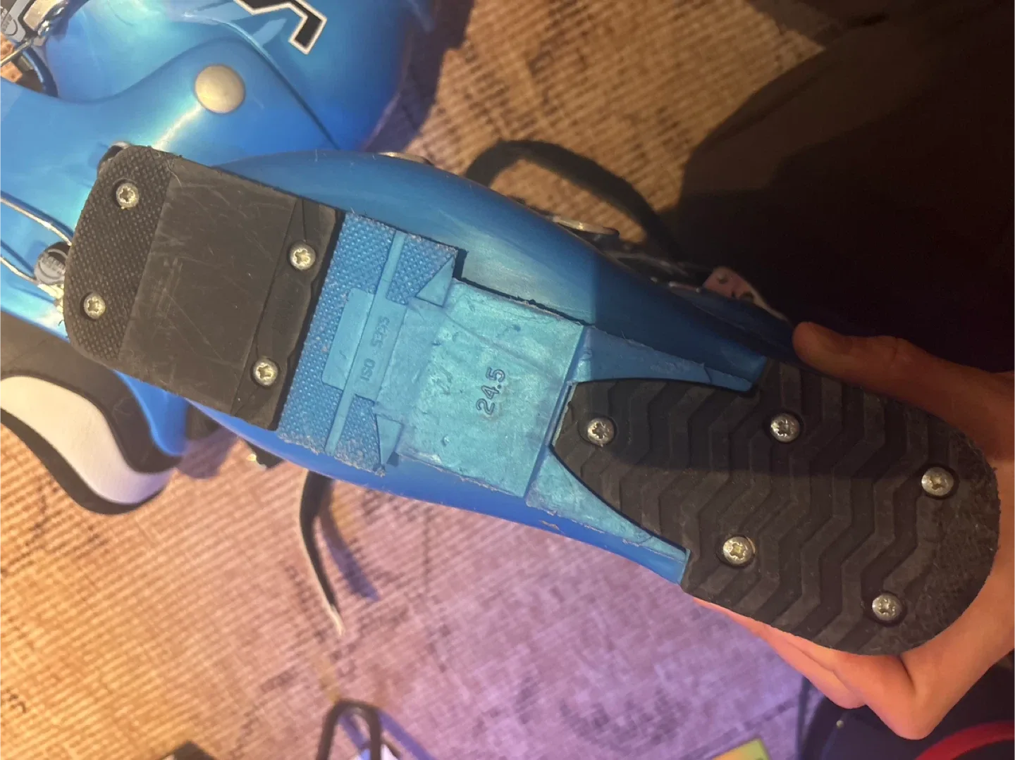 Lange RX 80 Ski Boots - Blue, Size 24.5 image indicator(4)