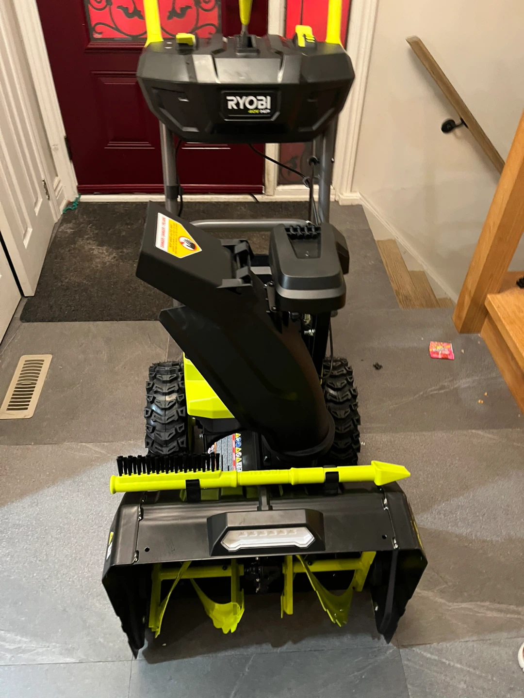 RYOBI 40V HP Brushless 22" 2-Stage Self-Propelled Snow Blower - photo 4