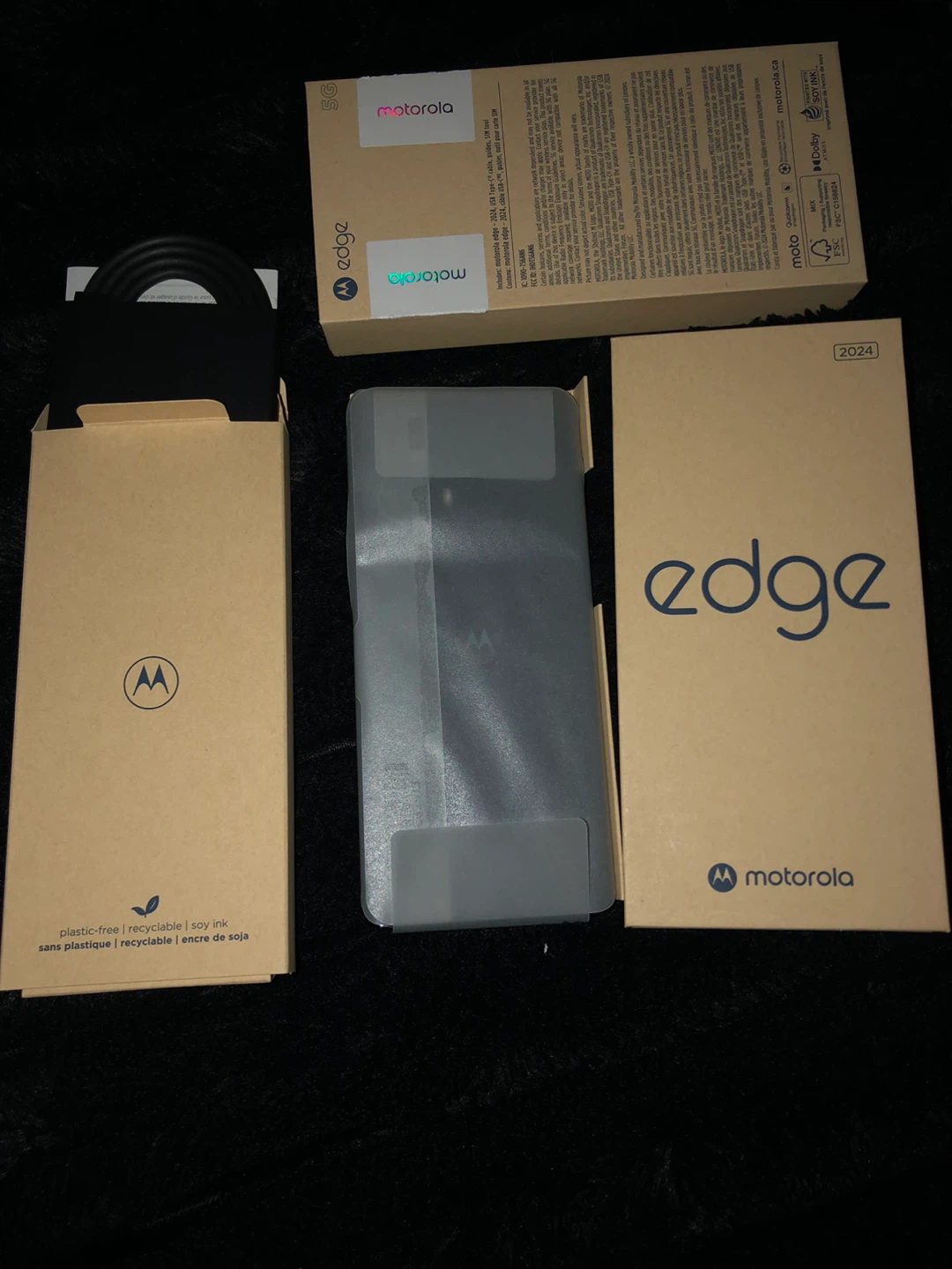 Motorola Edge 2024 Midnight Blue 256GB - photo 2