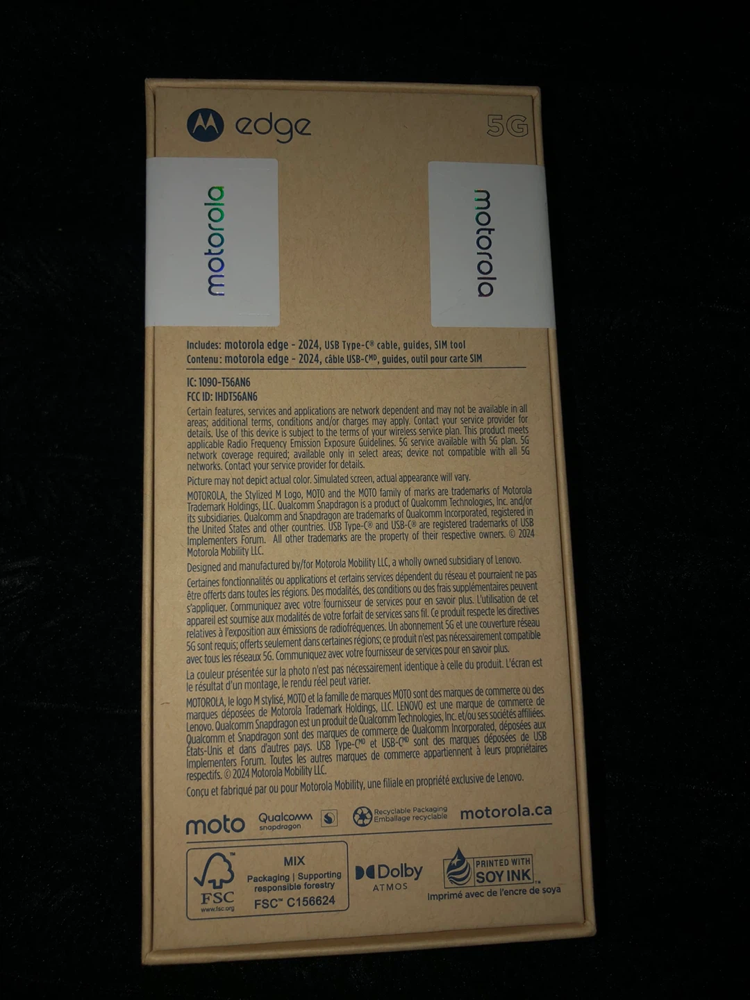 Motorola Edge 2024 Midnight Blue 256GB - photo 4