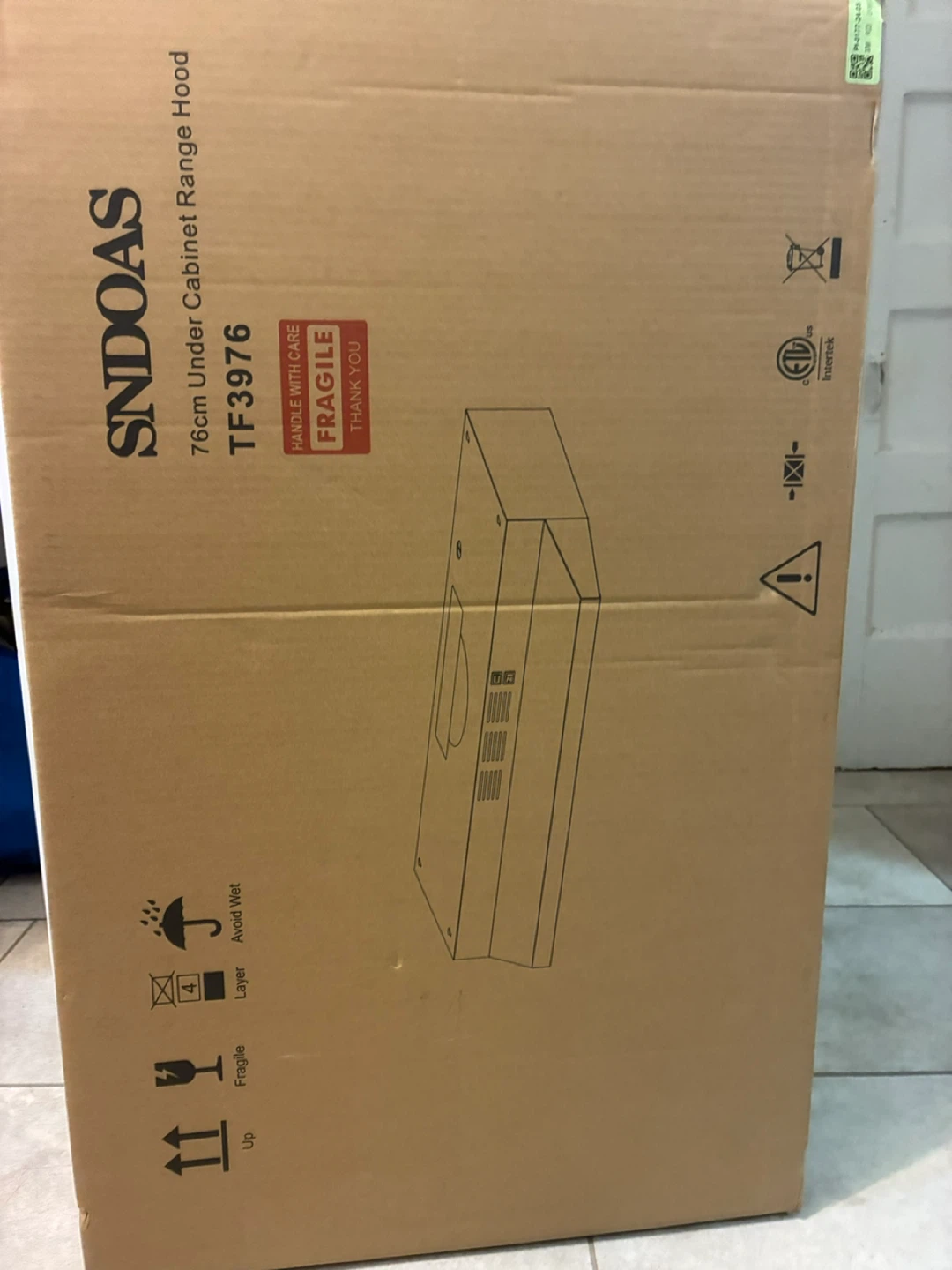 SNDOAS Under Cabinet Range Hood 36 inch - photo 4