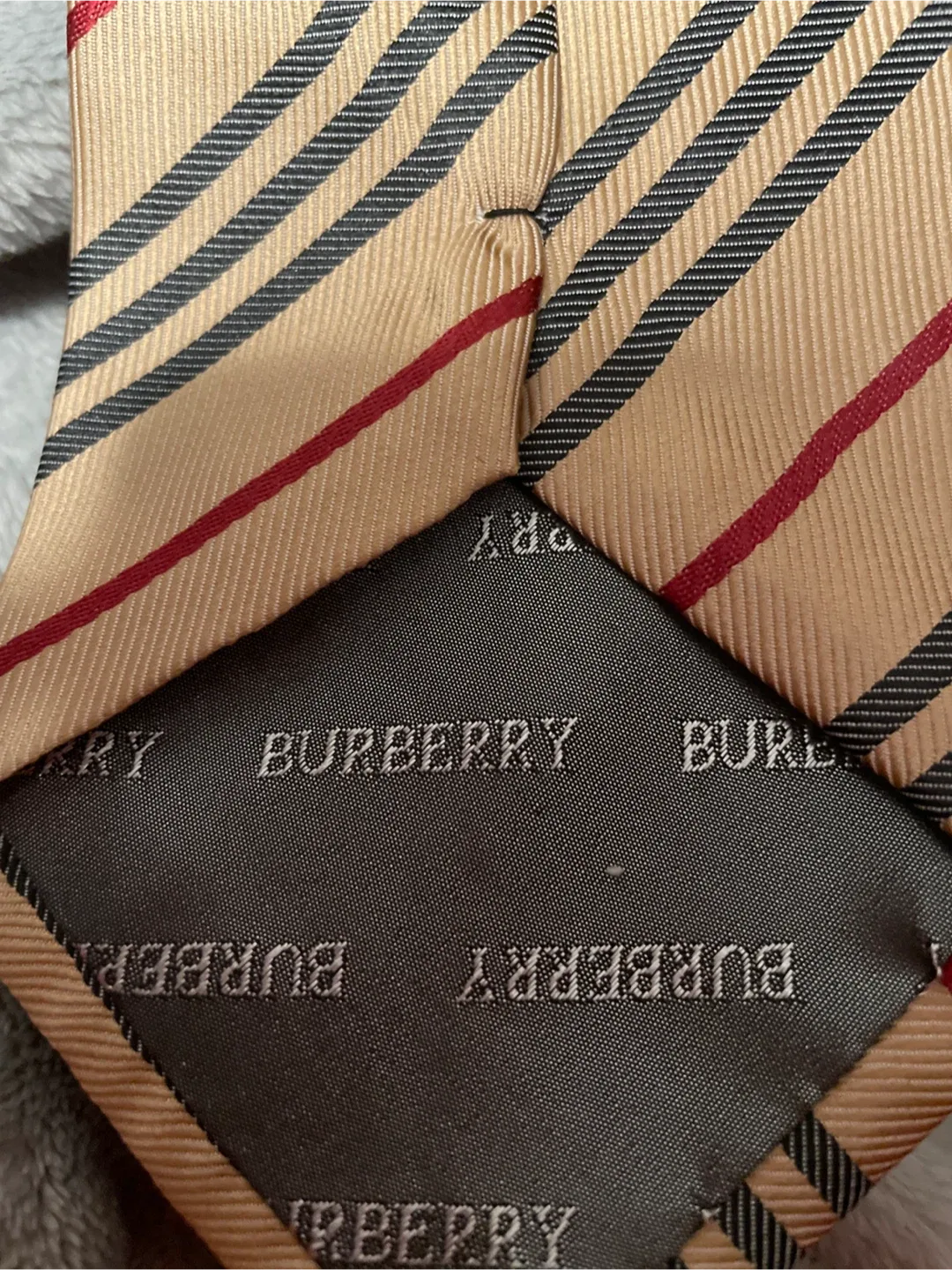 Burberry Striped Necktie - Classic Style image indicator(3)