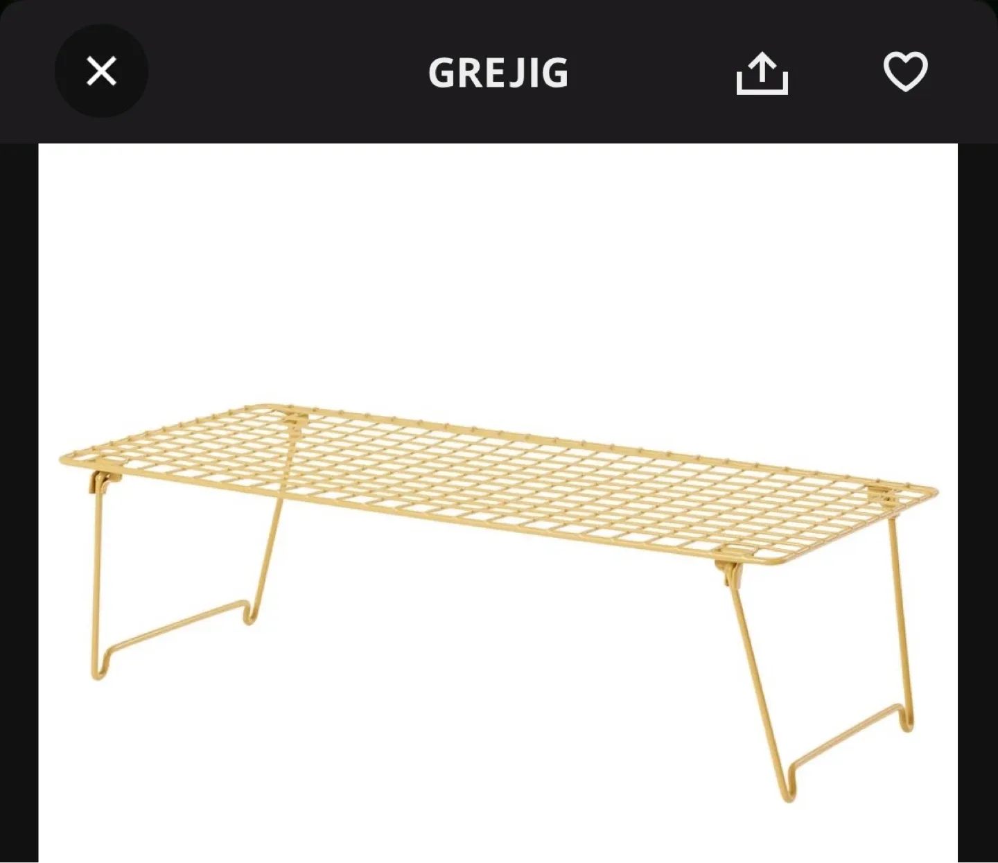 IKEA GREJIG shoe rack (2 for $8)