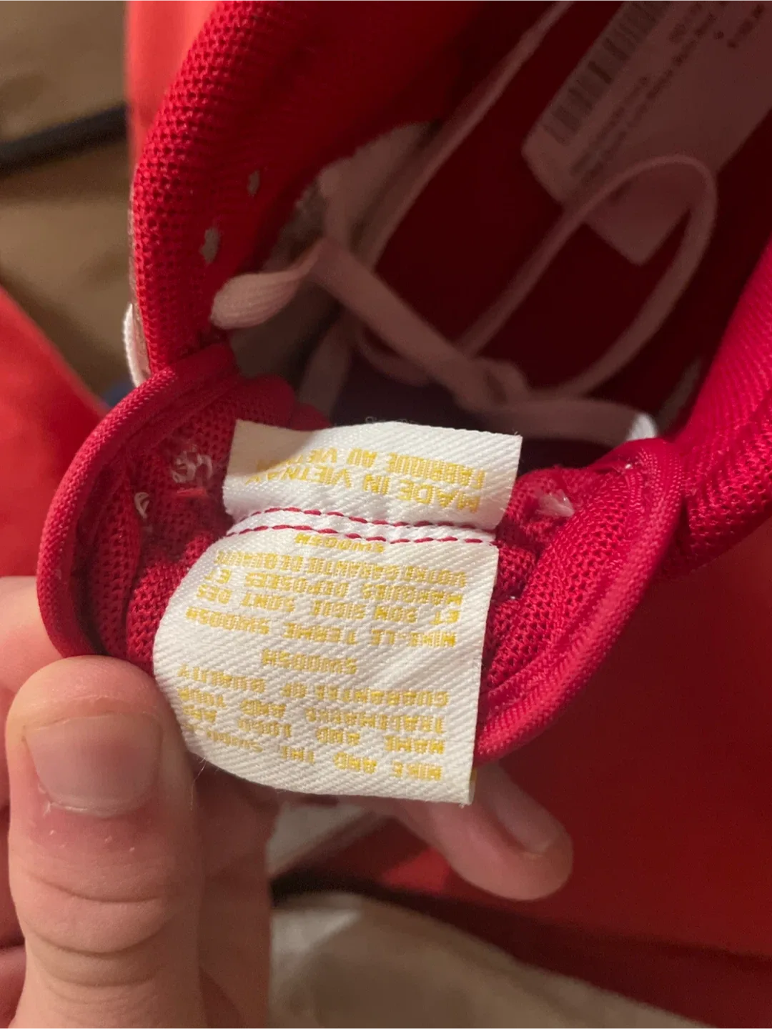 Nike Dunk Low Retro Gym Red/White - Size 9 image indicator(3)