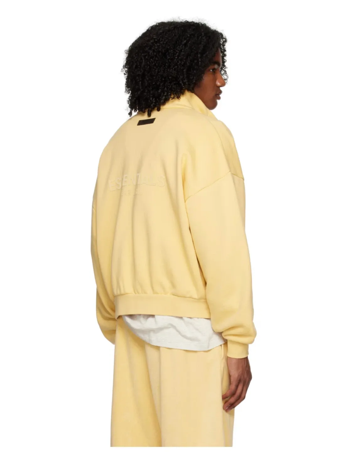 Essentials Fear of God Yellow Track Jacket