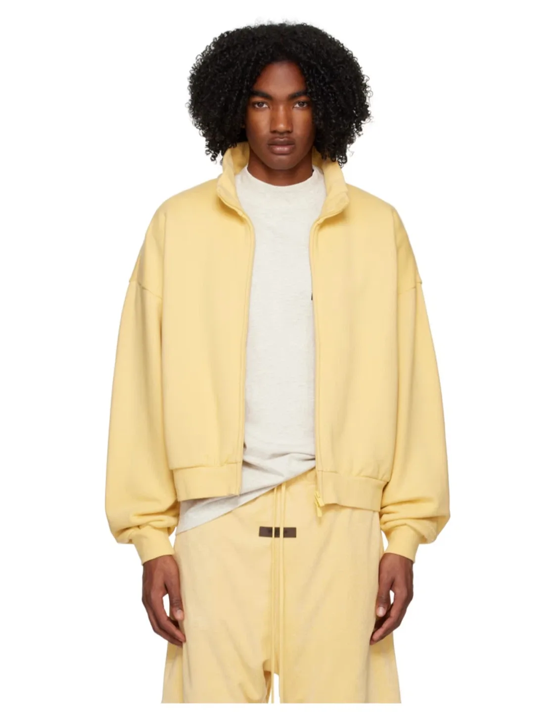 Essentials Fear of God Yellow Track Jacket image indicator(2)