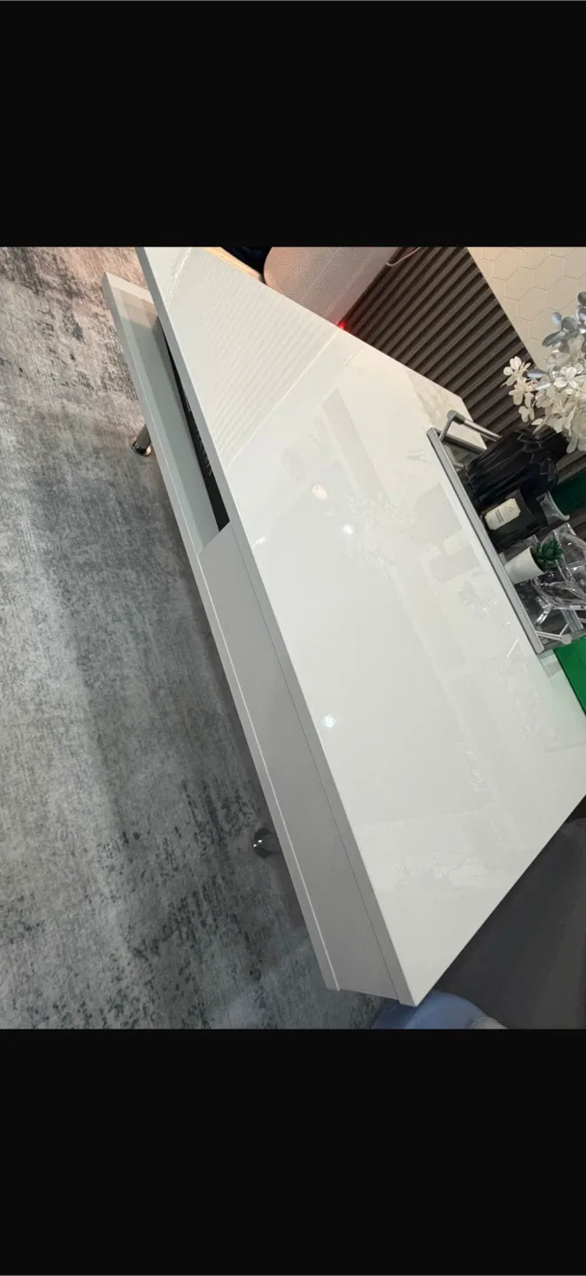 TOFTERYD Coffee table, high-gloss white image indicator(3)