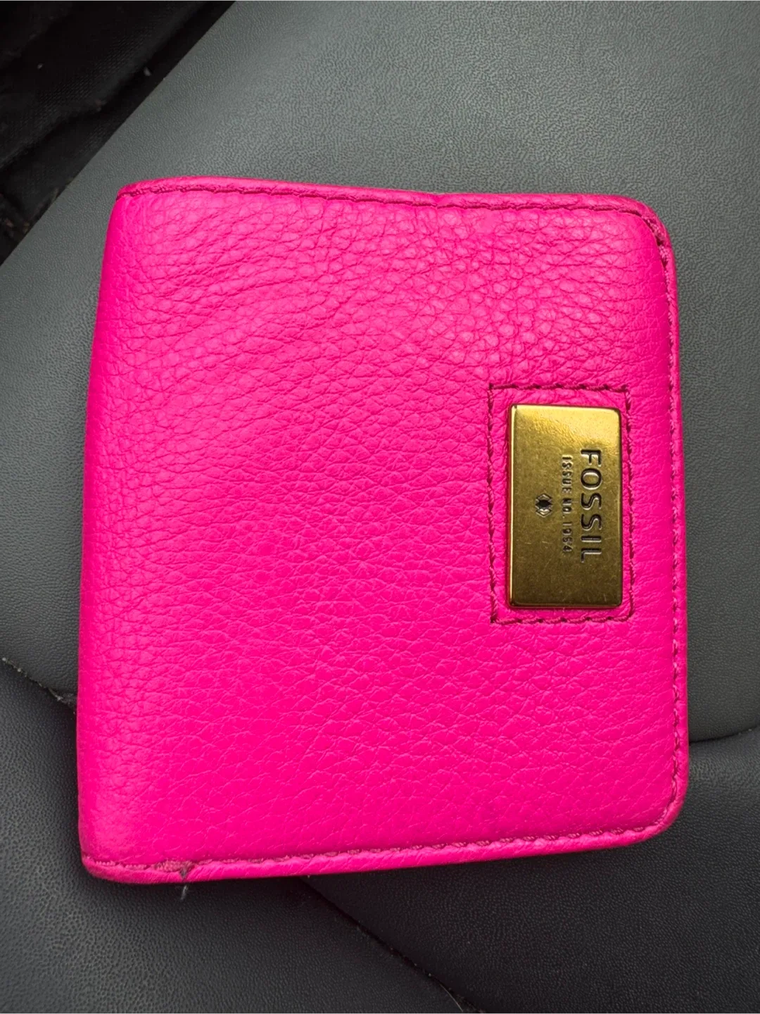 Fossil Pink Leather Wallet