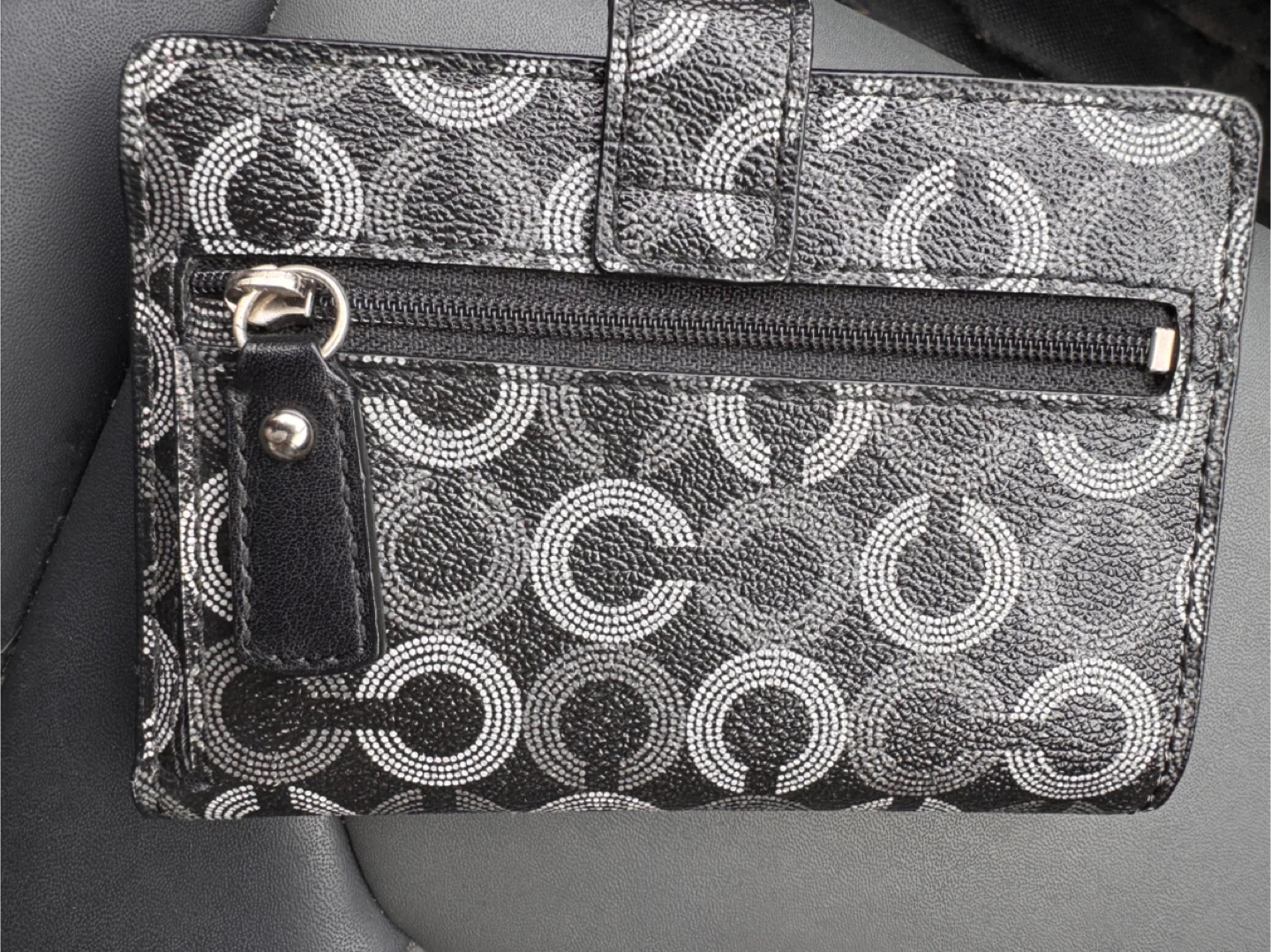 Coach Wallet - Black/Silver - photo 2