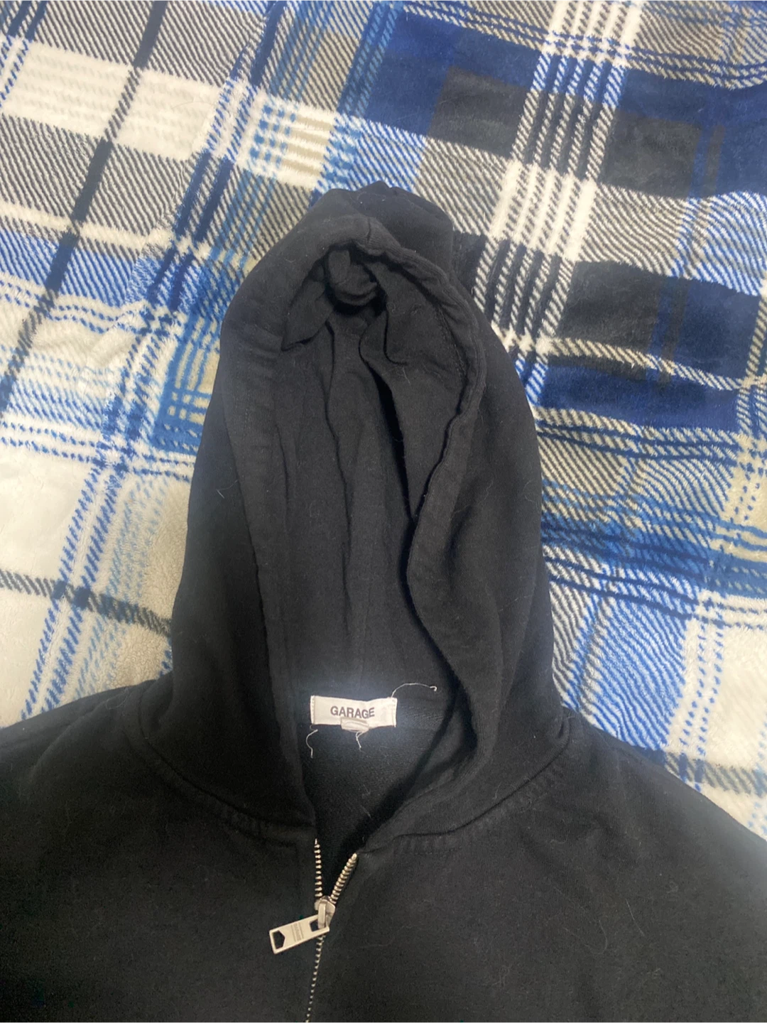 Garage Black Zip-Up Hoodie - photo 2