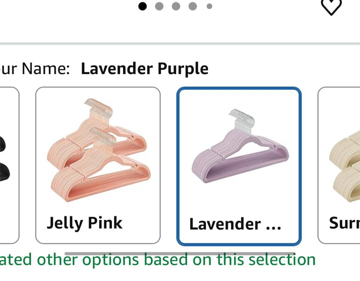 50-Pack pink Velvet Hangers