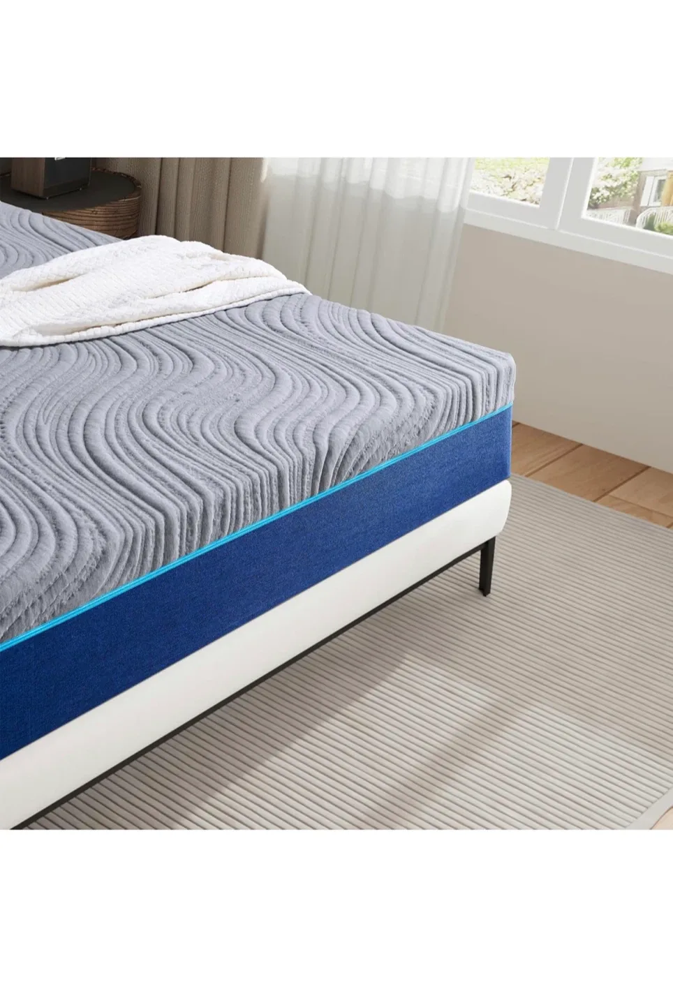 Natulliy 6 Inch Twin Mattress, Medium Firm image indicator(9)