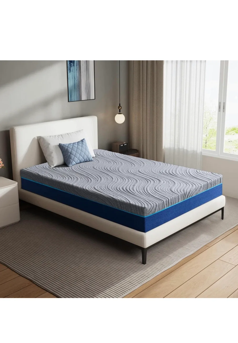 Natulliy 6 Inch Twin Mattress, Medium Firm image indicator(8)