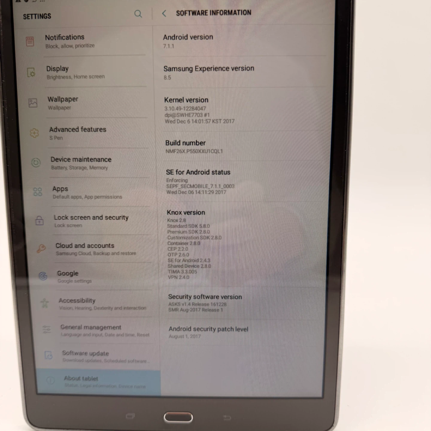 Samsung Galaxy Tab A 8.0 SM-P550 - photo 5
