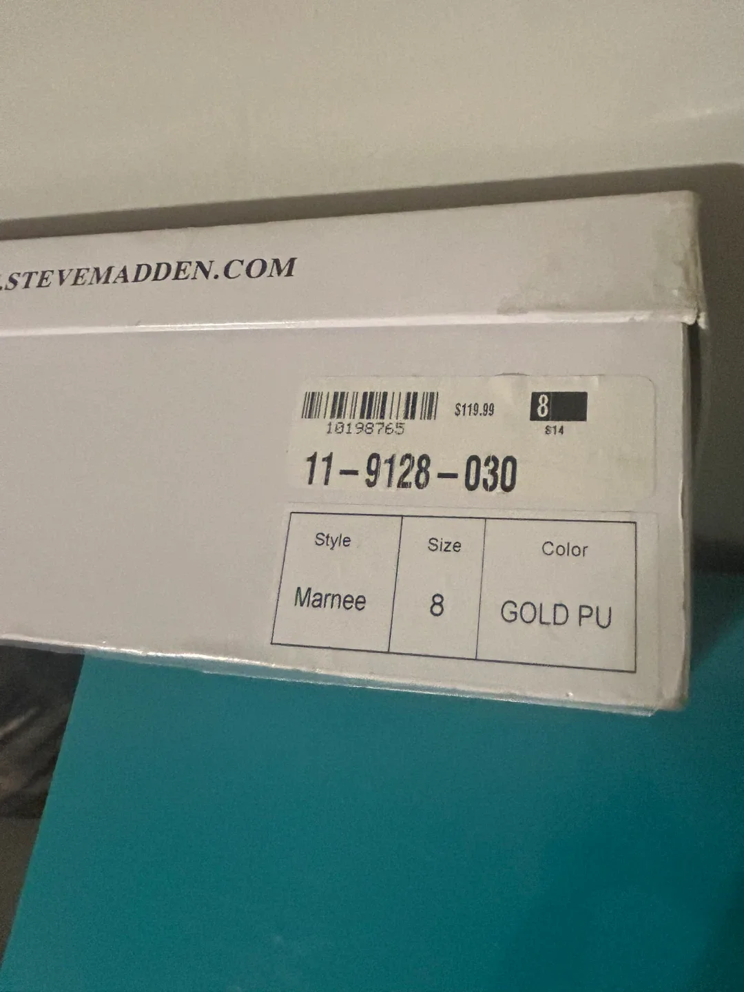 🔥Steve Madden Gold Strappy Heels – Size 8 image indicator(6)
